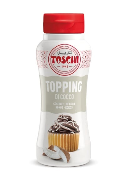 Topping cu aroma de cocos, fara gluten, Toschi 200g