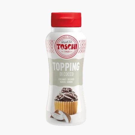 Topping cu aroma de cocos, fara gluten, Toschi 200g