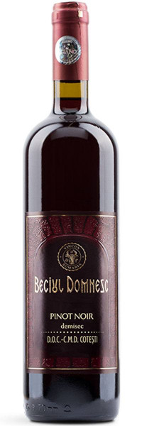 Vin rosu demisec Beciul Domnesc Pinot Noir 0.75L - Img 1