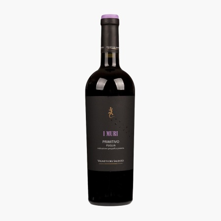 Vin rosu I Muri Primitivo IGP 2020, Vigneti del Salento, 750 ml