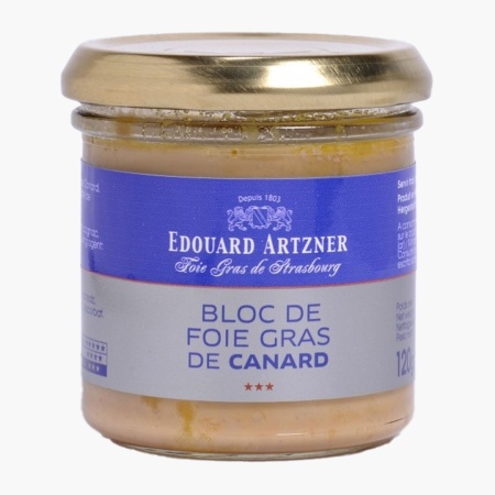Bloc de foie gras de rata ARTZNER 120g