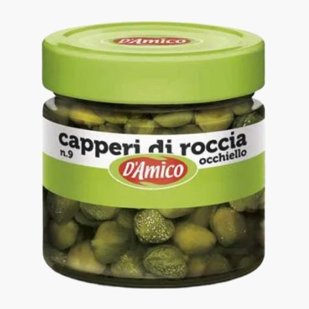 Capere murate in otet calibru 9 D'Amico 100g net