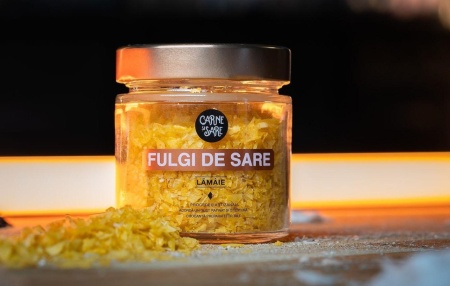 Fulgi de sare de mare naturala cu lamaie 110g