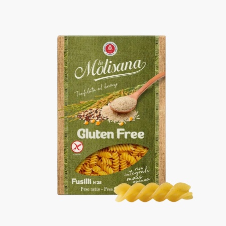 Paste Fara Gluten Fusilli No28, Molisana 400g