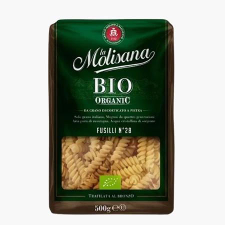 Paste Fusilli Bio Organice La Molisana 500g