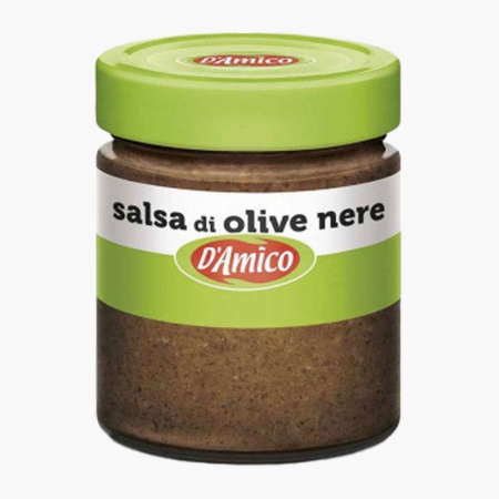 Crema tartinabila de masline negre, D'Amico 130g