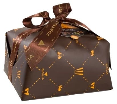 Panettone Fratelli cu pere confiate si ciocolata 500g