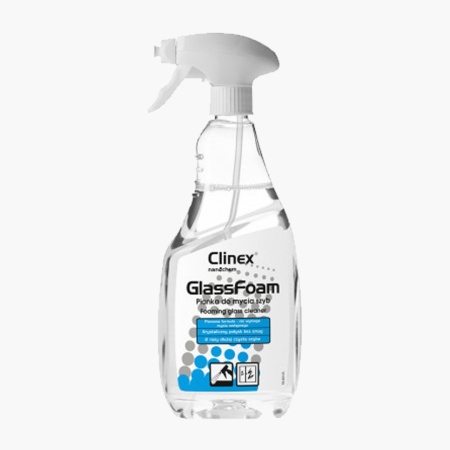 Spuma pentru curatare geamuri CLINEX Glass Foam, 650 ml