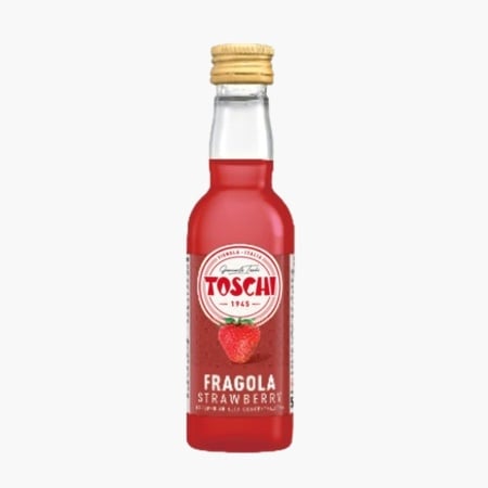 Sirop concentrat cu aroma de capsuni, Toschi 50ml