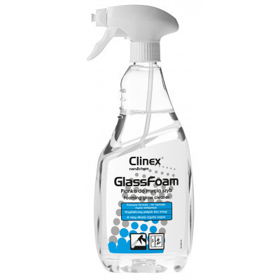 Spuma pentru curatare geamuri CLINEX Glass Foam, 650 ml