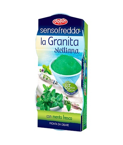 Suc granita siciliana de menta, fara gluten, Dolfin 2x100ml