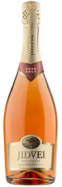 Vin rose spumant Jidvei Roze Brut 0.75L - Img 1