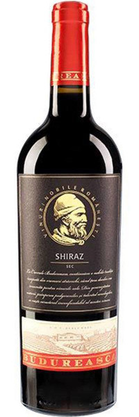 Vin rosu sec Shiraz Budureasca Premium 0.75L - Img 1
