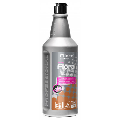 Detergent lichid pentru curatarea pardoselilor, CLINEX Floral Blush, 1 litru - Img 1