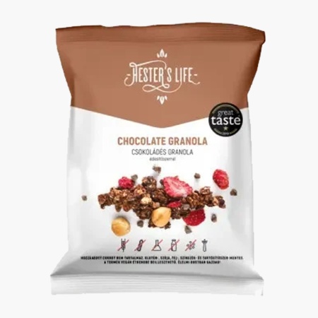 Fulgi de ovaz Granola cu Ciocolata 60g Hester's Life