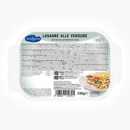 Lasagna cu legume, fiordiprimi, 330g - Img 1