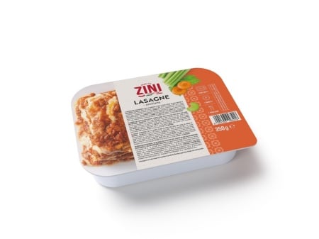 Lasagne Emiliane, paste gata preparate cu ragu, produs congelat, Pasta Zini 350g