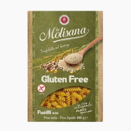 Paste Fara Gluten Fusilli No28, Molisana 400g