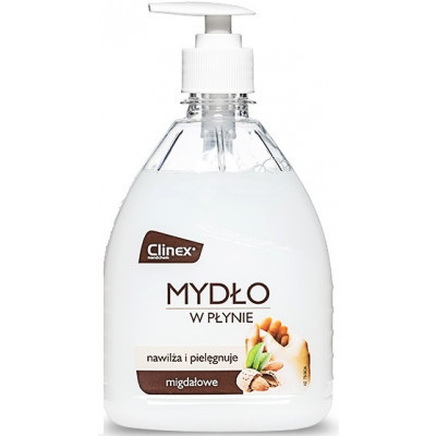 Sapun lichid pentru spalatul mainilor - miros de migdale, CLINEX Liquid Soap, 500 ml
