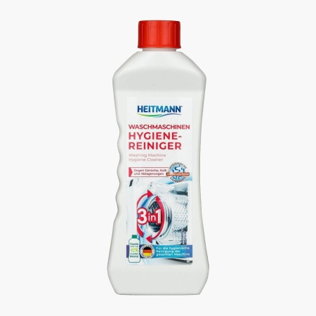 Solutie de curatare, decalcifiere si igienizare pentru masini de spalat haine Heitmann 250ml - Img 1