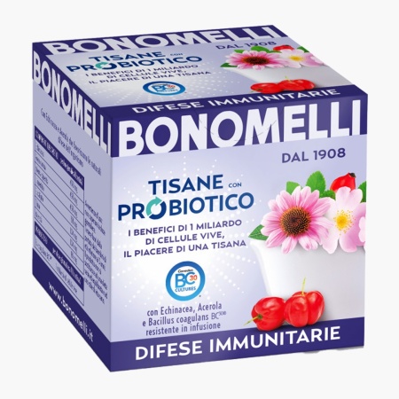Ceai Probiotic pentru aparare imunitara infuzie, Bonomelli