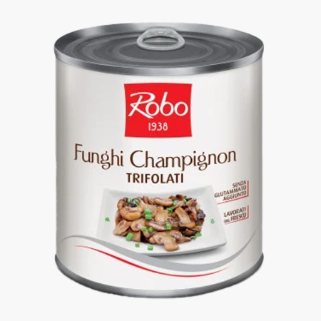 Ciuperci champignon sautee in ulei Robo 780 g