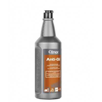 Detergent pentru suprafete imbibate in ulei, CLINEX Anti-Oil, 1 litru