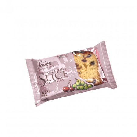 Felie de Panettone Amarena, Loison, 70g