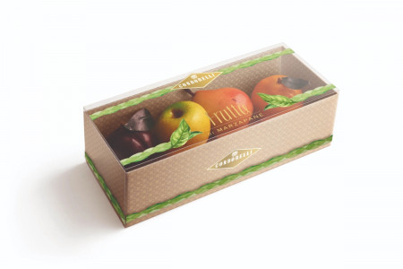 Fructe din martipan lucrate manual, Condorelli 200g