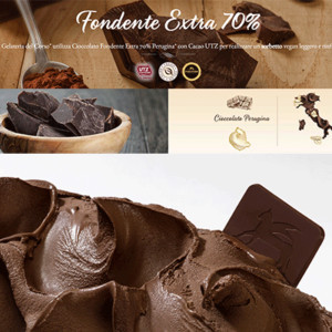 Inghetata Sorbetto de Ciocolata Neagra Antica Gelateria del Corso vascheta 2.900 g -VEGAN-