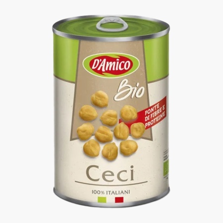 Naut bio fiert la conserva, D&#039;Amico 400g - Img 1