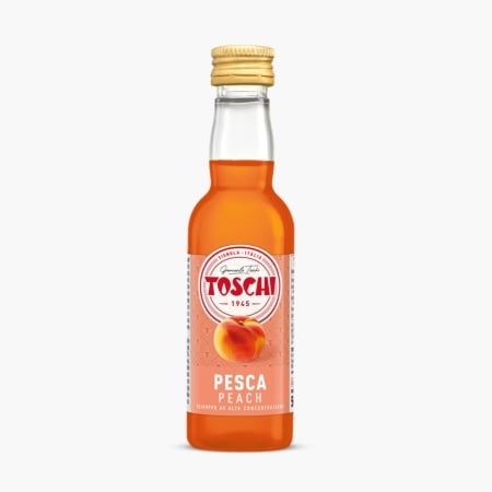Sirop concentrat cu aroma de piersica, Toschi 50ml