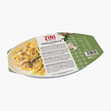 Tagliatelle ai Funghi, paste gata preparate, produs congelat, Pasta Zini 300g