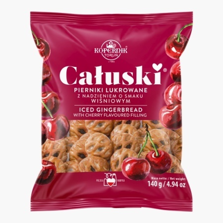 Turtă dulce glazurată cu aromă de visine Kopernik 140g