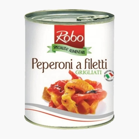 Ardei copti feliati Robo 800g net