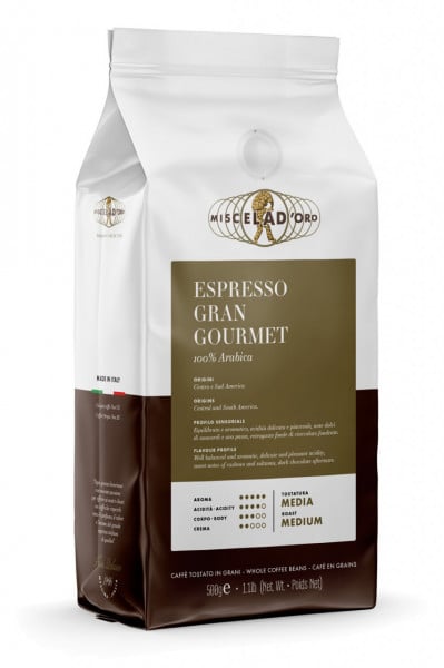 Cafea boabe Miscela d&#039;Oro Grand&#039; Gourmet 500 g - Img 1