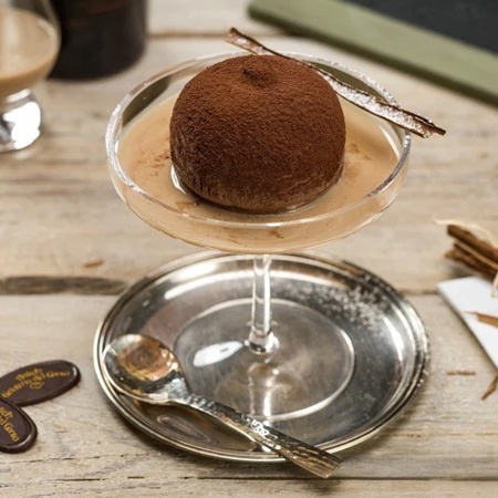 Inghetata Tartufo cu Ciocolata si Crema de Lapte Antica Gelateria del Corso 80g x 12 buc (vanzare la bax - monoportie)