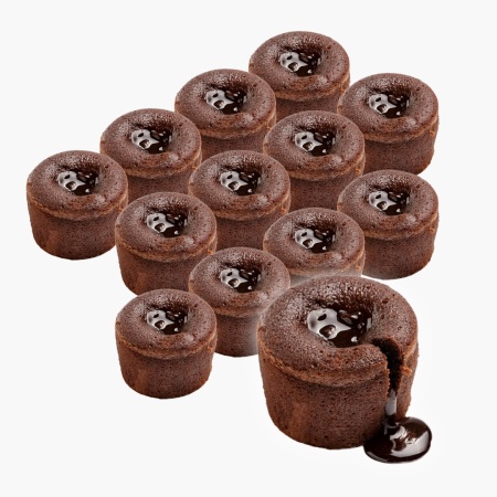 Lava cake - Souffle de ciocolata, Effepi 12 buc x 100g