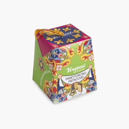 Mini Panettone Aroma de Fistic Sicilia, Vergani 100g