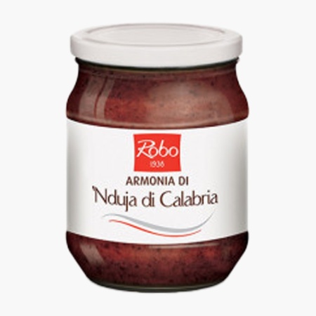 Sos &#039;Nduja di Calabria, sos picant pentru paste cu carne de porc, 260g Robo - Img 1