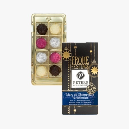 Trufe Artizanale Marc de Champagne Festive Peters 100g