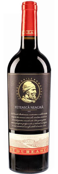 Vin rosu sec Feteasca Neagra Budureasca Premium 0.75L - Img 1