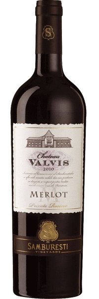 Vin rosu sec Merlot Chateau Valvis 0.75L - Img 1