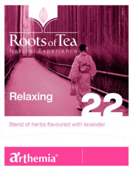 Ceai frunze Relaxing piramida - infuzie de musetel, balsam de lamaie, floarea pasiunii si lavanda, Arthemia 15x2.2g/plic