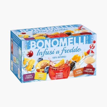 Ceai rece din plante, 4 arome diferite, Bonomelli