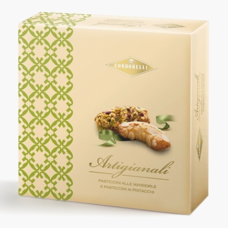 Fursecuri Artizanale Siciliene cu Migdale si Fistic Condorelli 250g