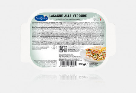 Lasagna cu legume, 330g