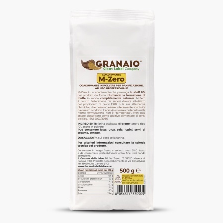 M-Zero Adjuvant natural pentru panificație Ruggeri 500g