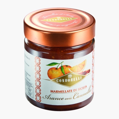 Marmelada de portocale cu scortisoara 240g, Condorelli - Img 1
