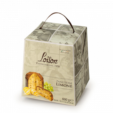 Panettone Artizanal cu Crema de Lamaie, Loison 600g